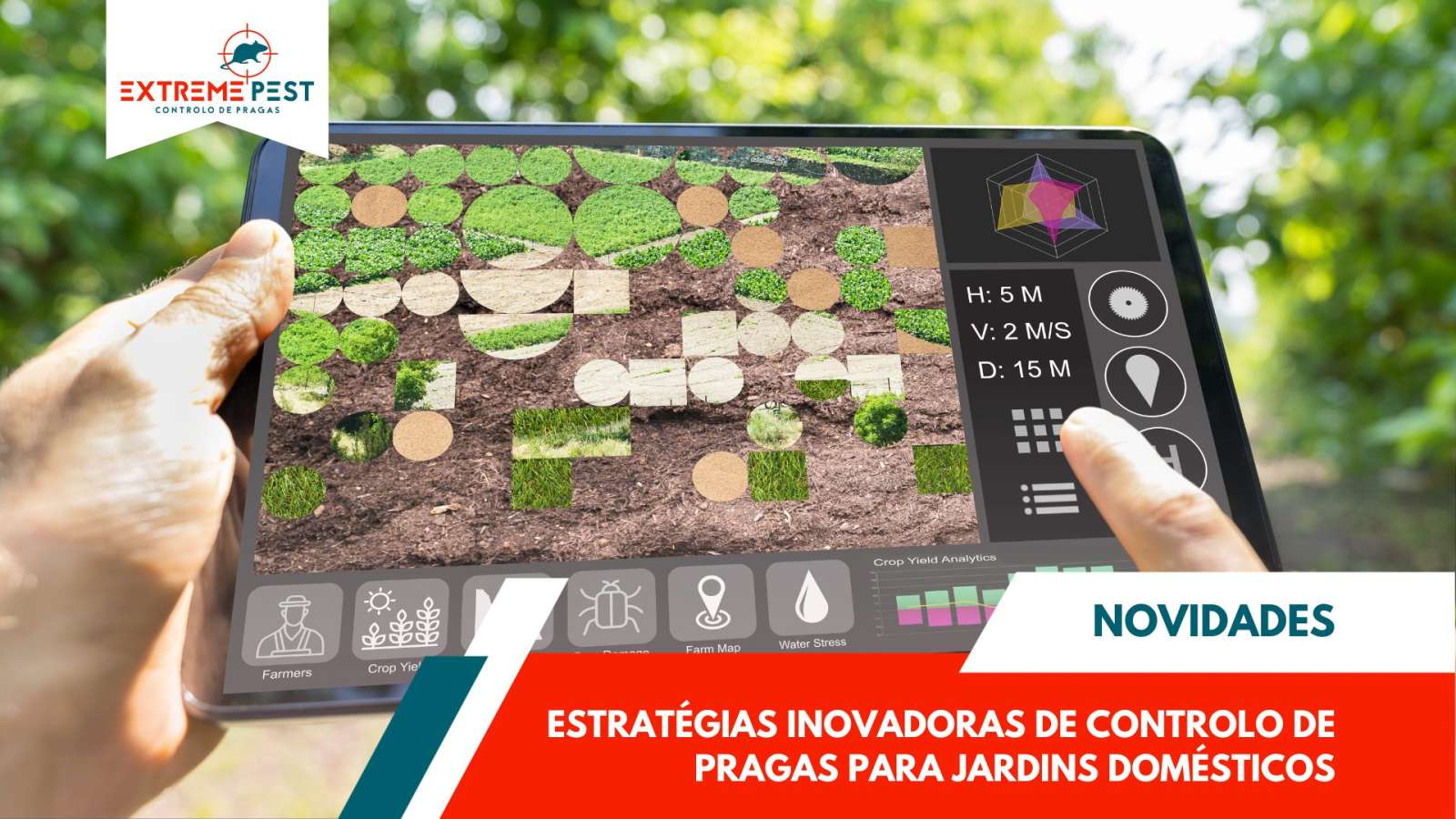 Controlo de Pragas para Jardins Domésticos
