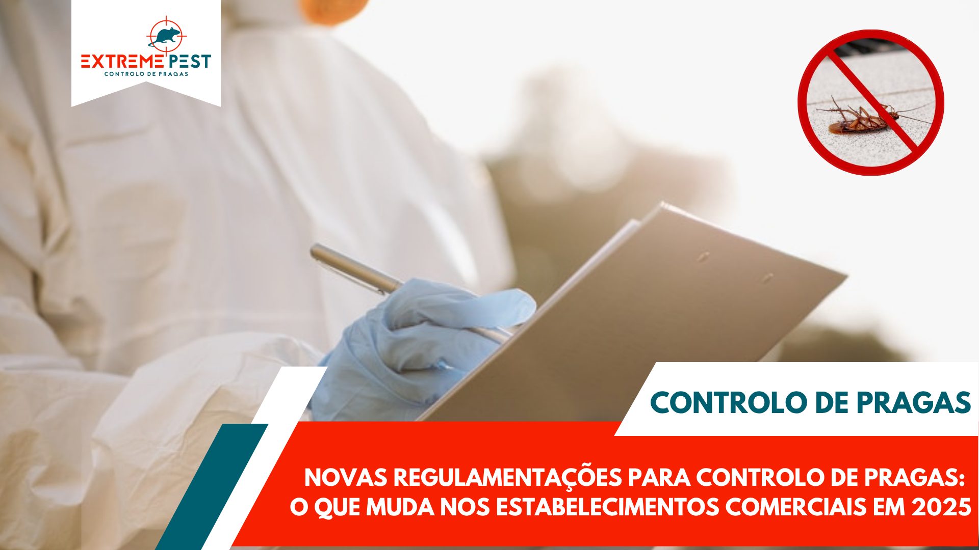 Regulamentações controlo de pragas